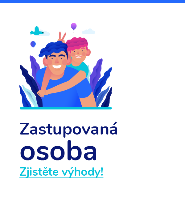 zastupovaná osoba banner do pravého sloupce